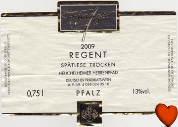 franger-regent-spaetlese-2009