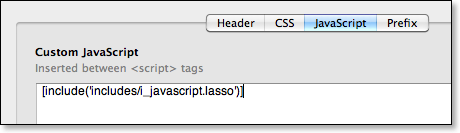 Page Inspector - Header.JavaScript
